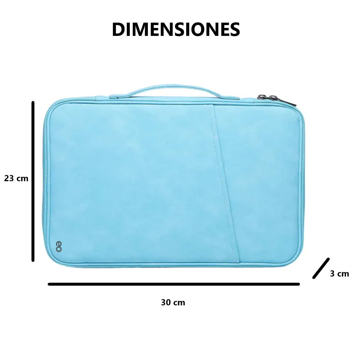 Foto 4 pulgar | Funda Genérica Para Tablet Pu Impermeable Eo Safe Imports Esi-18665 Azul