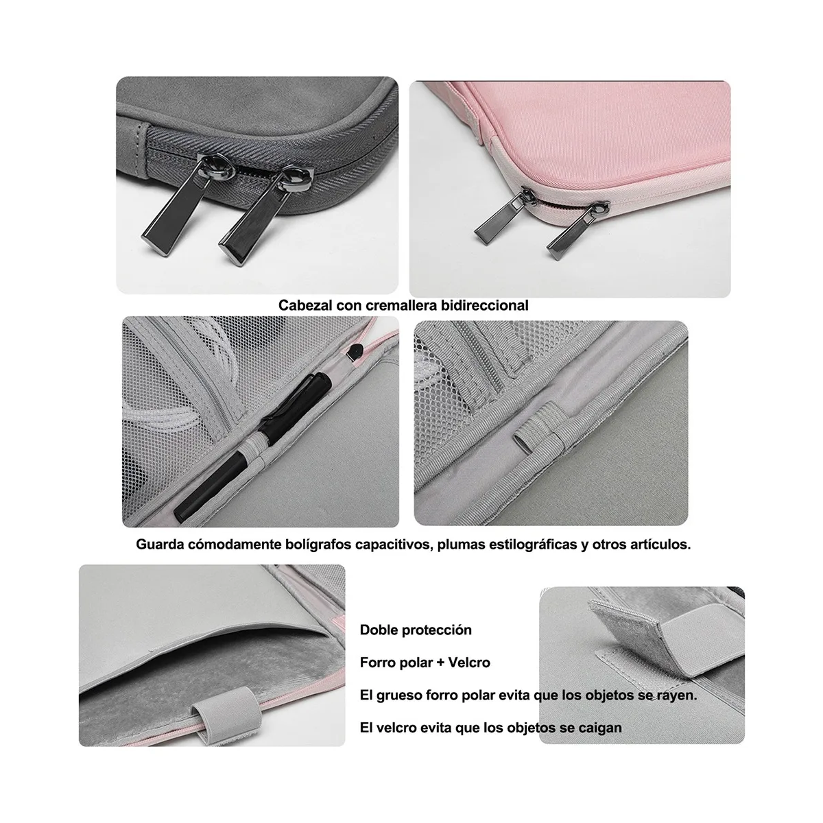 Foto 5 pulgar | Funda Genérica Para Tablet Pu Impermeable Eo Safe Imports Esi-18665 Azul