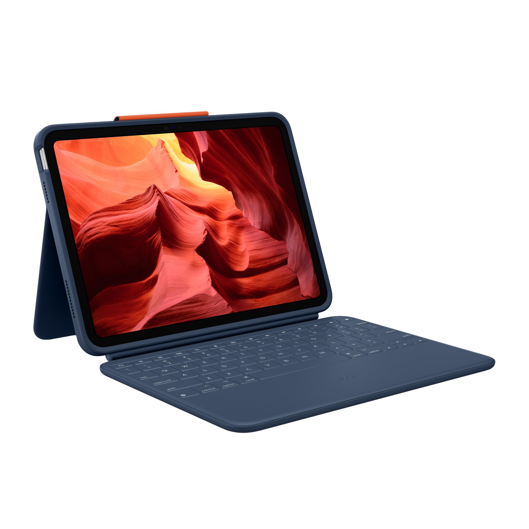 Funda Protectora Con Teclado Logitech Rugged Combo 4 Para Ipad - Venta Internacional.