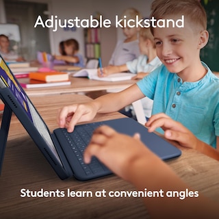 Foto 4 | Funda Protectora Con Teclado Logitech Rugged Combo 4 Para Ipad - Venta Internacional.