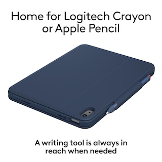 Foto 6 | Funda Protectora Con Teclado Logitech Rugged Combo 4 Para Ipad - Venta Internacional.