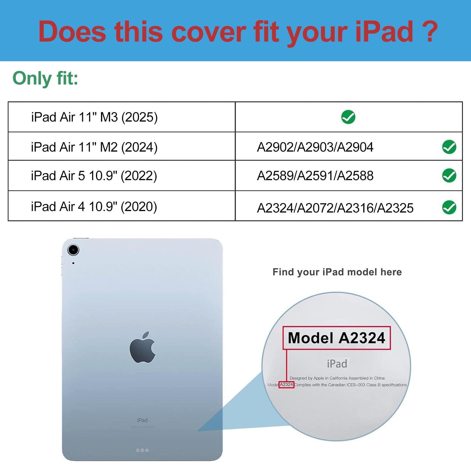 Foto 3 pulgar | Smart Case Procase Para Ipad Air De 11 Pulgadas 2025/2024/10,9 Pulgadas - Venta Internacional.