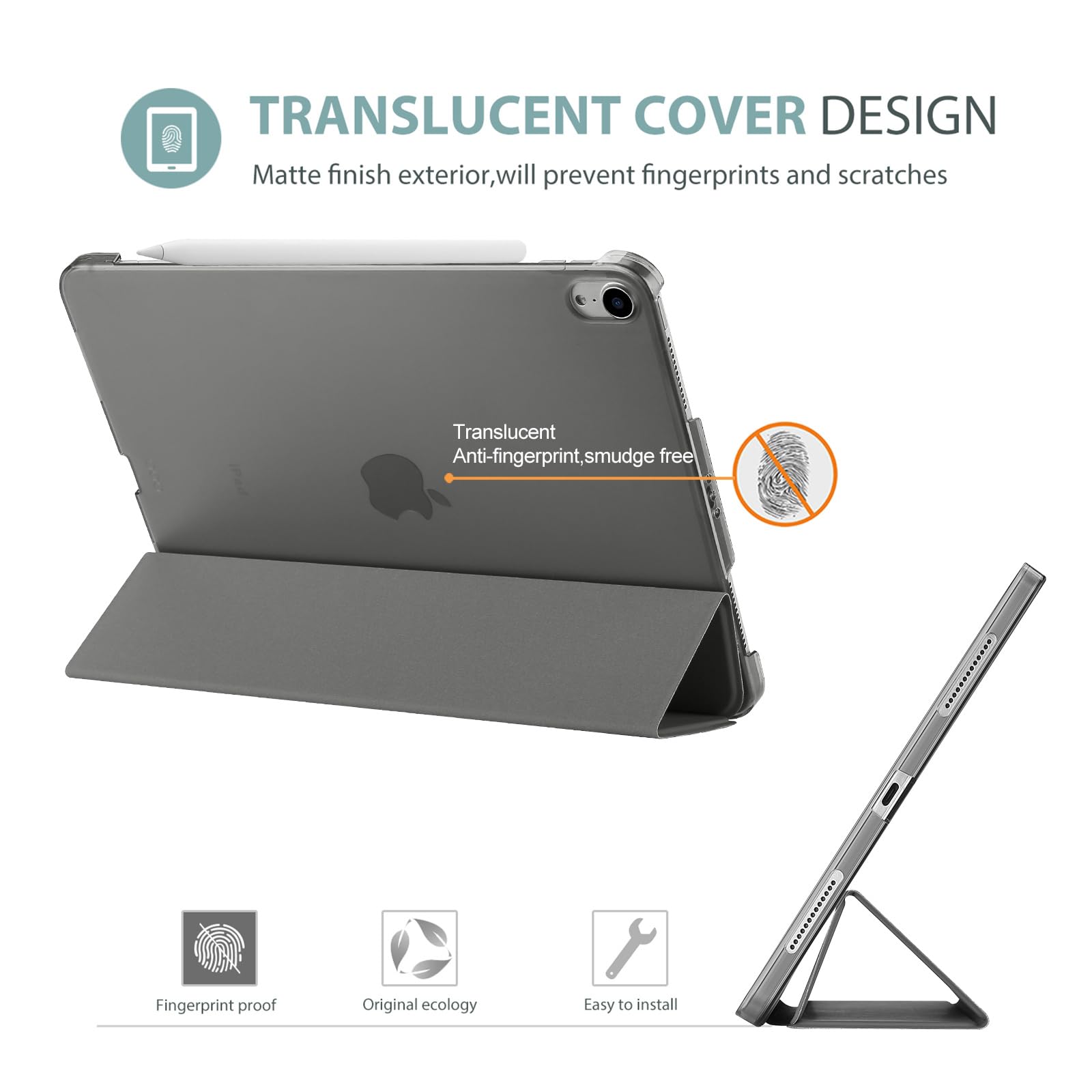 Foto 5 pulgar | Smart Case Procase Para Ipad Air De 11 Pulgadas 2025/2024/10,9 Pulgadas - Venta Internacional.