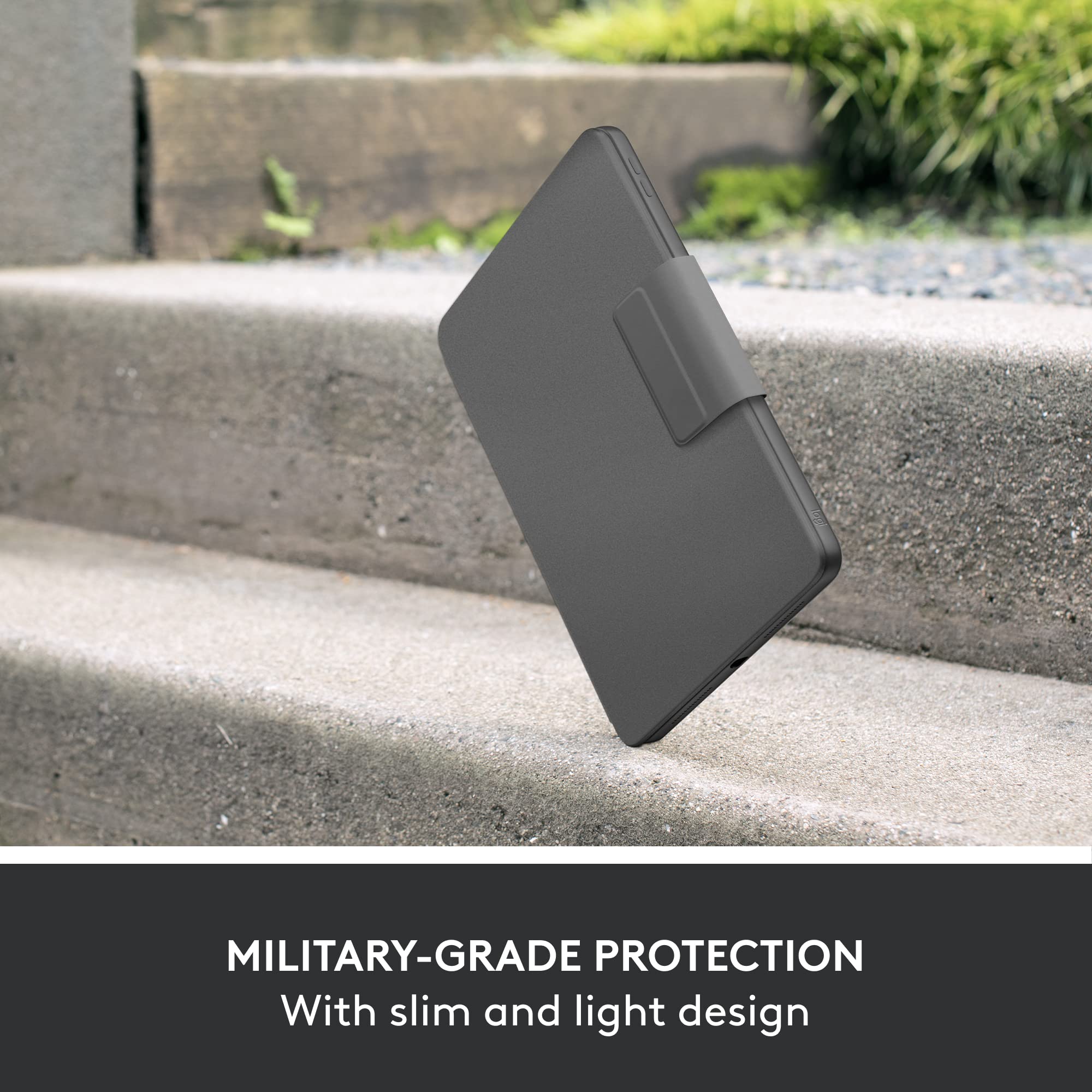 Foto 3 pulgar | Funda Protectora Con Teclado Logitech Rugged Folio Para Ipad - Venta Internacional.