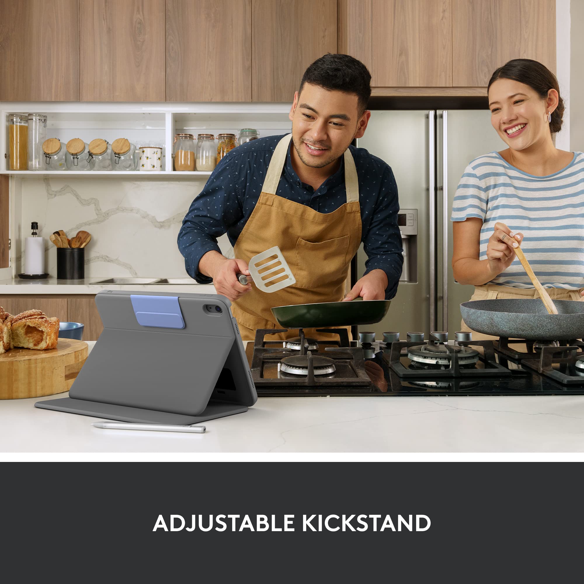 Foto 7 pulgar | Funda Protectora Con Teclado Logitech Rugged Folio Para Ipad - Venta Internacional.