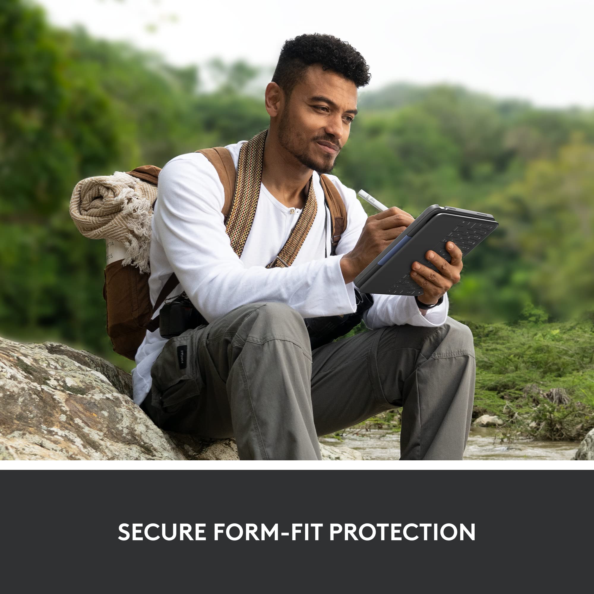 Foto 8 pulgar | Funda Protectora Con Teclado Logitech Rugged Folio Para Ipad - Venta Internacional.