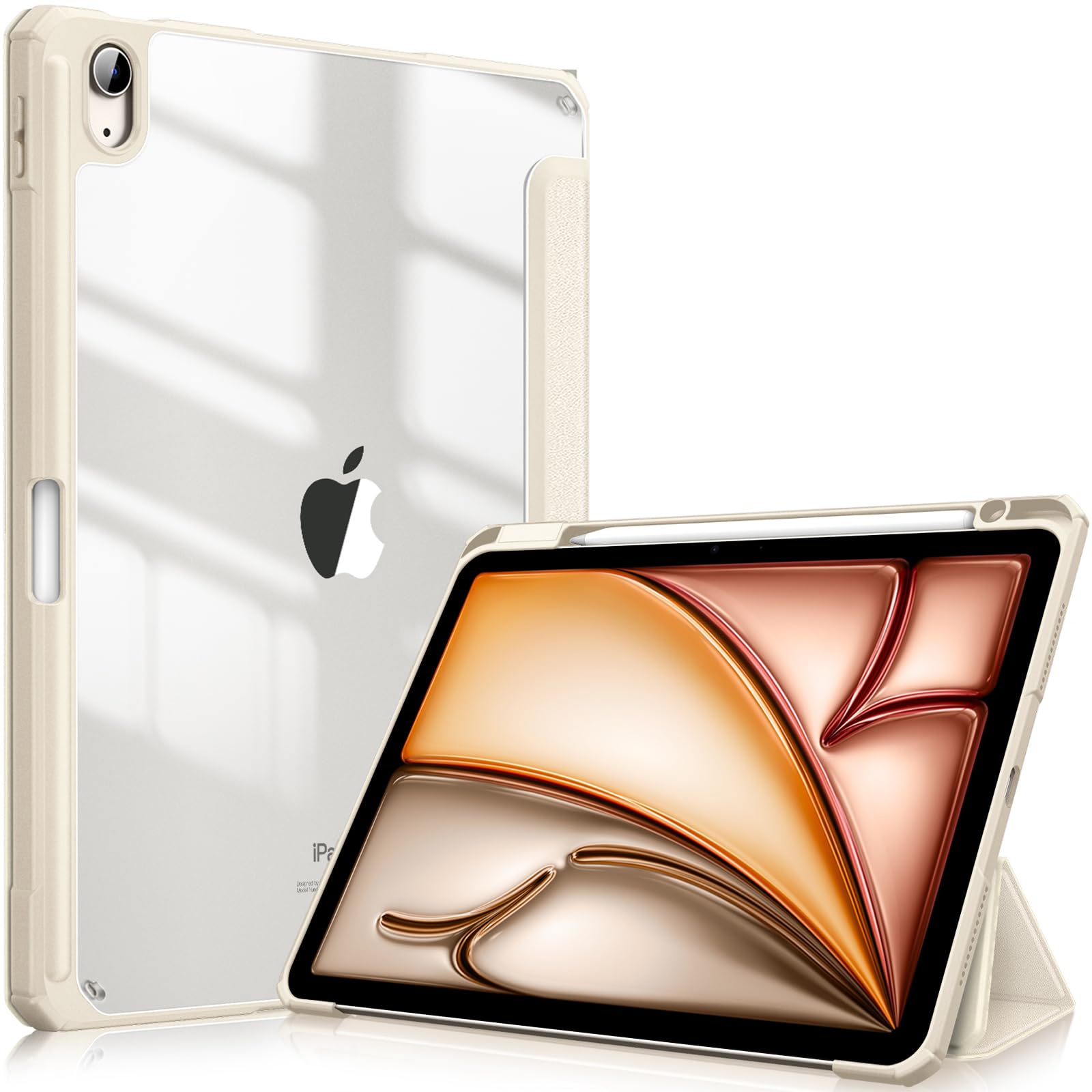 Funda Fintie Hybrid Slim Para Ipad Air M2 De 11 Pulgadas (2024) - Venta Internacional.