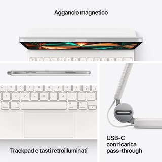 Foto 6 | Funda Con Teclado Apple Magic Para Ipad Pro De 12,9'' Y Ipad Air - Venta Internacional.