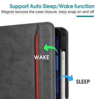 Foto 5 | Funda Procase Para Ipad Air De 11 Pulgadas 2024/5/4 Con Soporte Para Lápices - Venta Internacional.