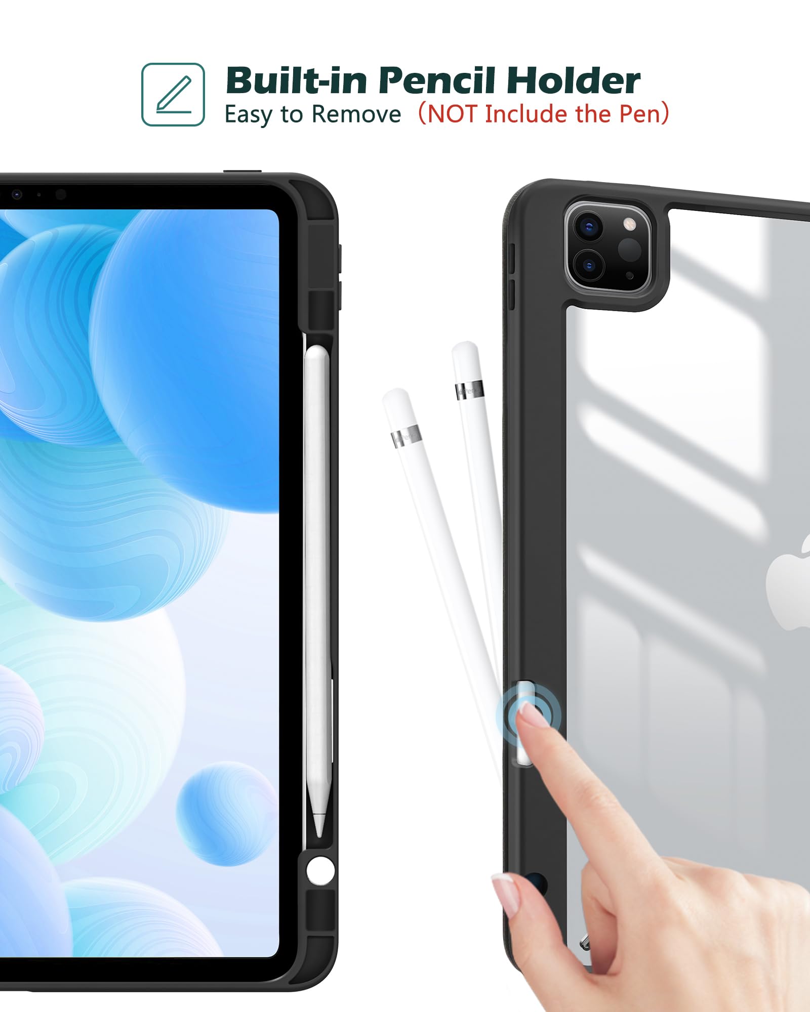 Foto 5 pulgar | Funda Procase Smart Para Ipad Pro 12.9 De 6.ª, 5.ª, 4.ª Y 3.ª Generación - Venta Internacional.