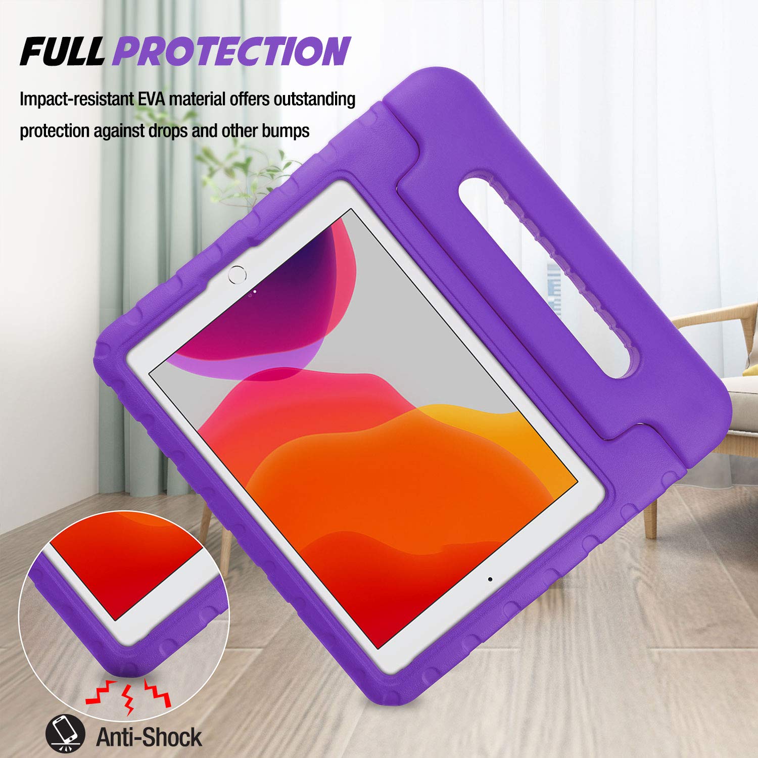 Foto 4 pulgar | Funda Procase Kids Para Ipad De 9ª, 8ª Y 7ª Generación, Air 10.5 Y Pro 10.5 - Venta Internacional.