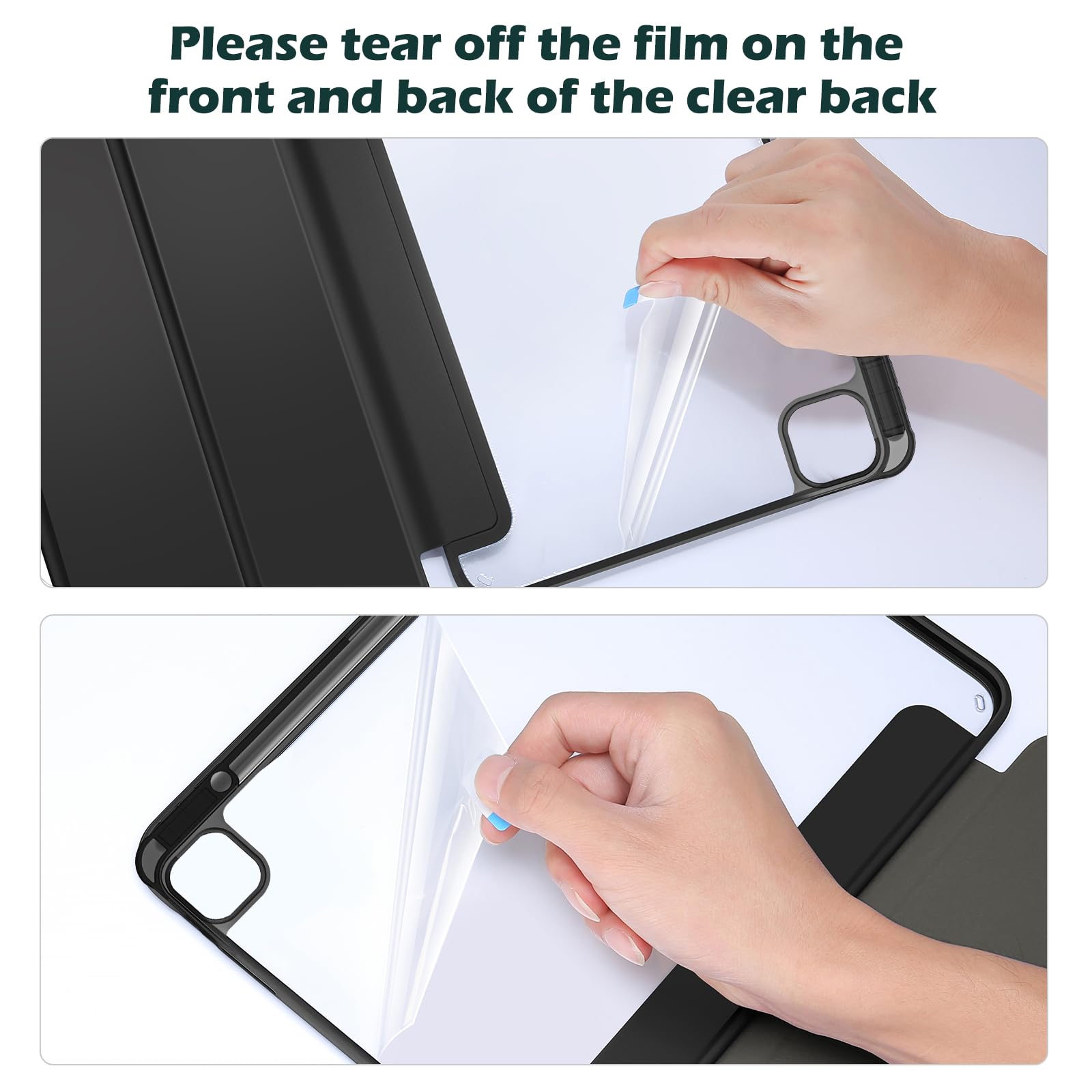 Foto 7 pulgar | Funda Procase Para Ipad Air De 13 Pulgadas 2025 M3/2024 M2, Color Negro - Venta Internacional.