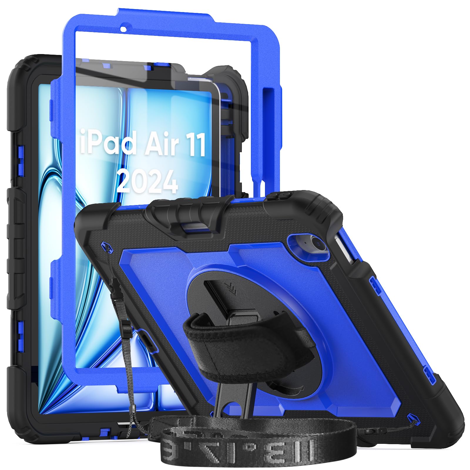 Foto 2 pulgar | Funda Herize Para Ipad Air 11 M3/m2 Con Protector De Pantalla - Venta Internacional.