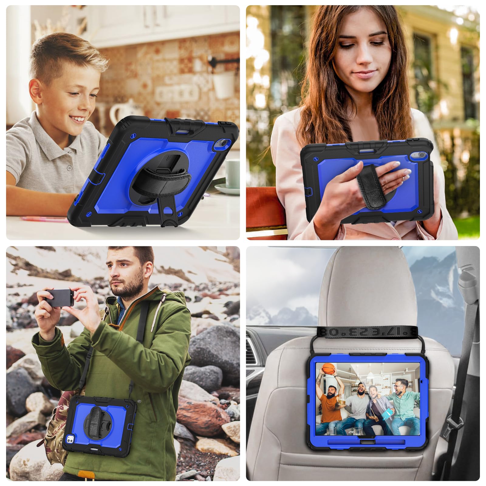 Foto 6 pulgar | Funda Herize Para Ipad Air 11 M3/m2 Con Protector De Pantalla - Venta Internacional.