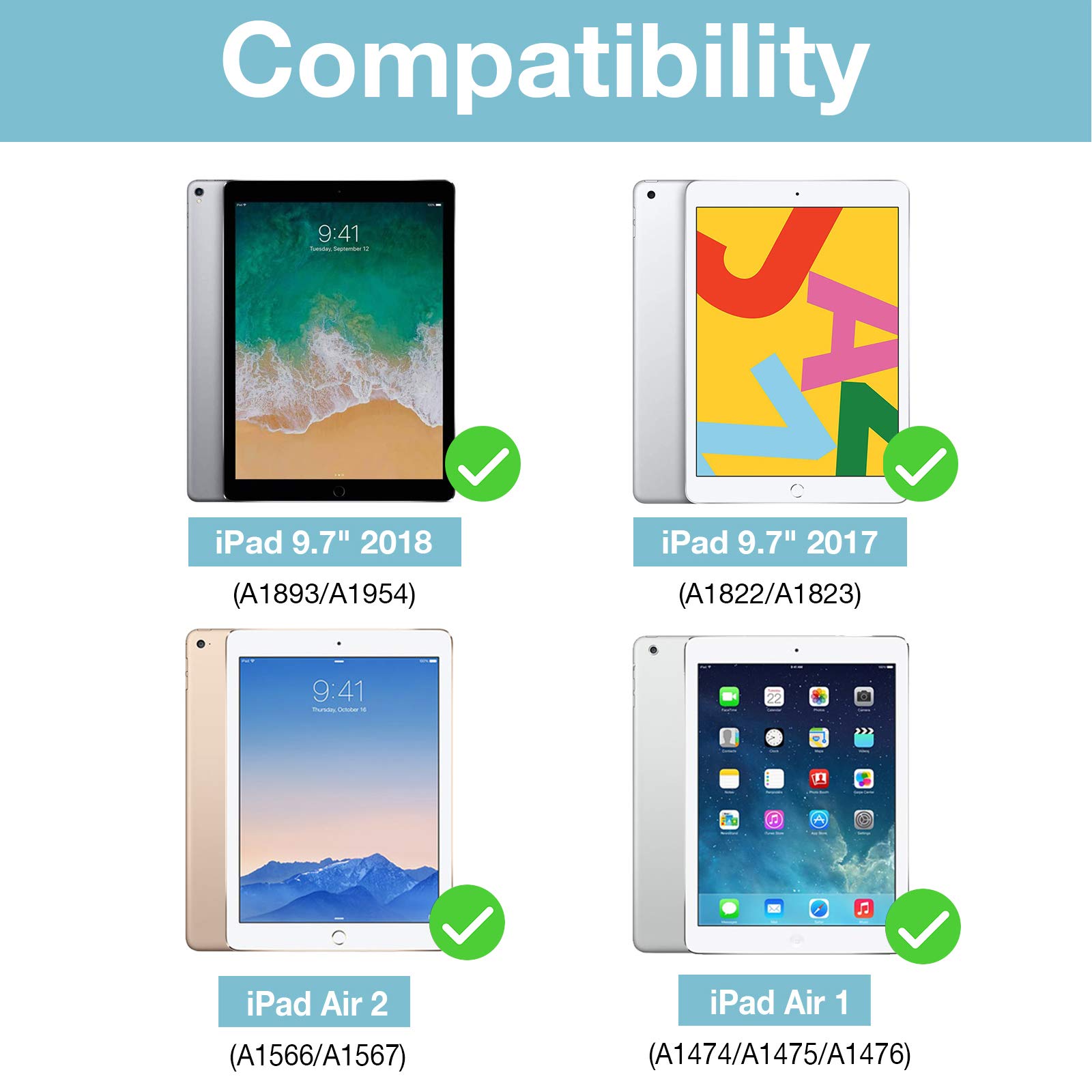 Foto 3 pulgar | Smart Cover Procase Para Ipad 9.7 (2018 Y 2017) /ipad Air 2 - Venta Internacional.