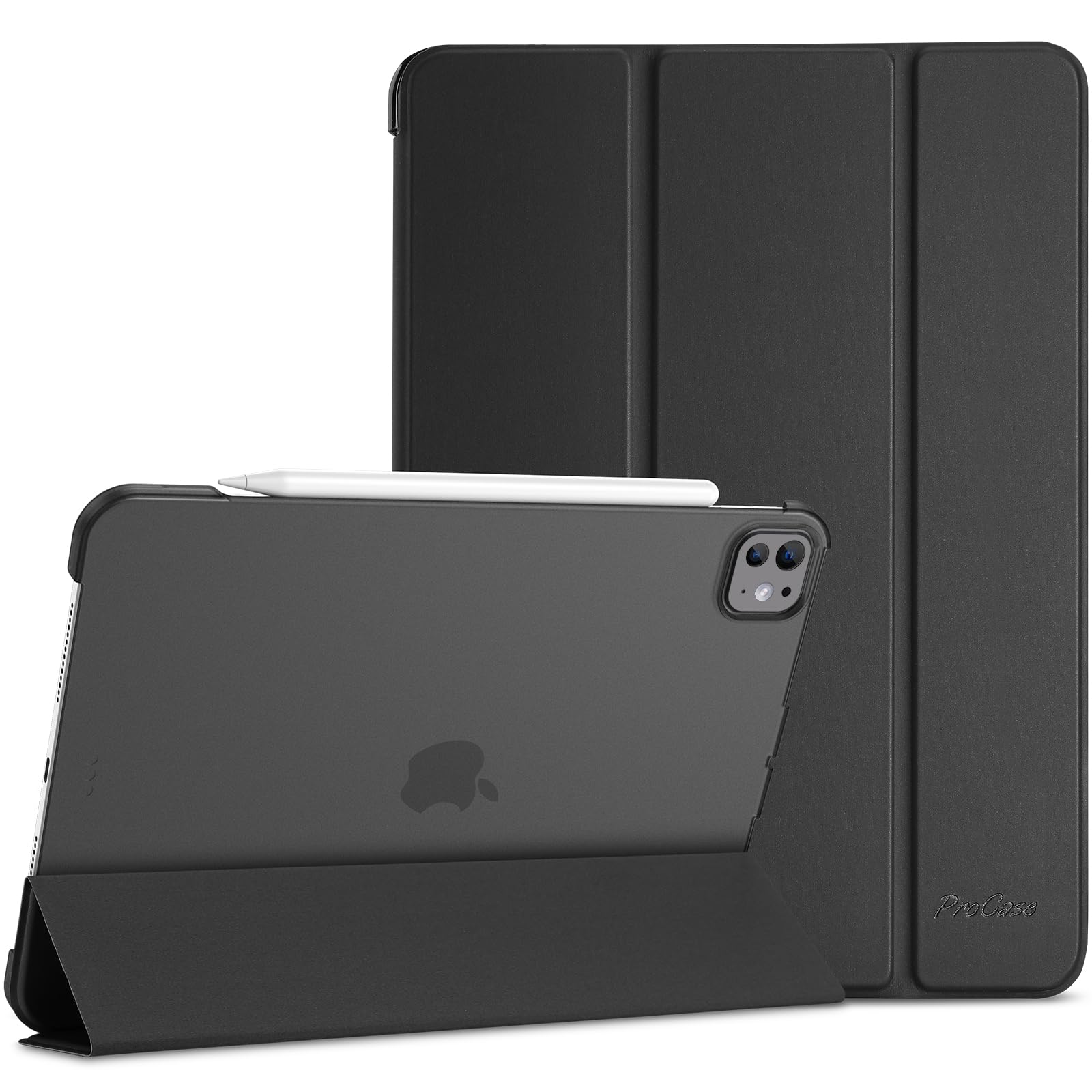 Foto 2 pulgar | Funda Procase Smart Para Ipad Pro 11 2024 5.ª Generación, Color Negro - Venta Internacional.