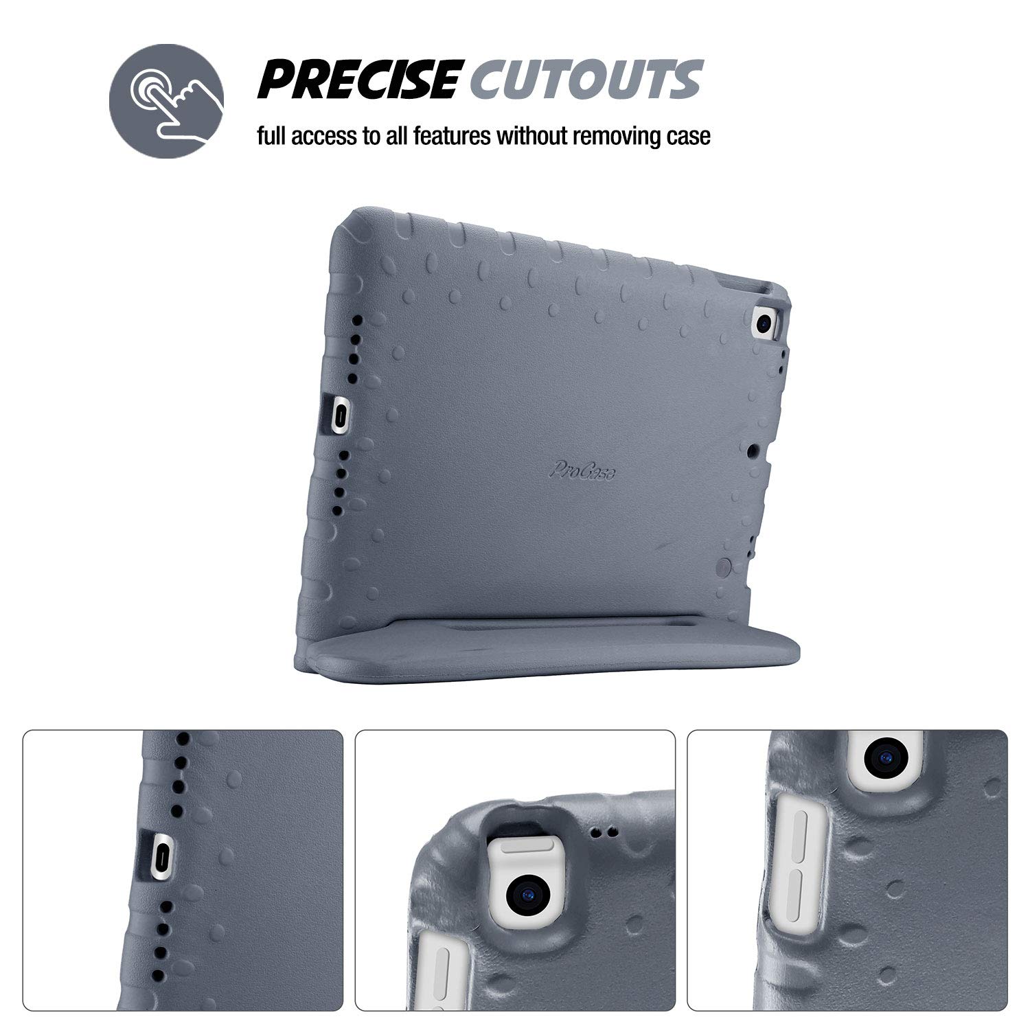 Foto 8 pulgar | Funda Para Ipad Procase Kids Para Ipad De 9ª, 8ª Y 7ª Generación, Air 10.5/pro 10.5 - Venta Internacional.