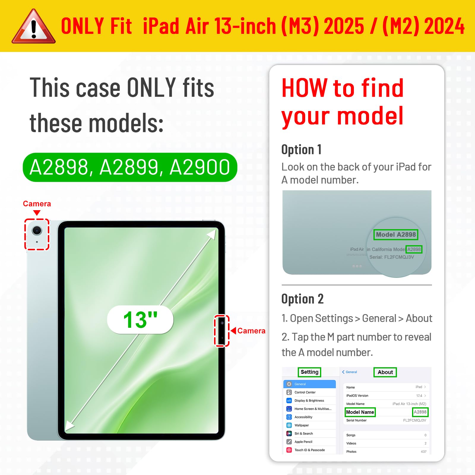 Foto 4 pulgar | Funda Fintie Slimshell Para Ipad Air De 13 Pulgadas (m3) 2025/ (m2) 2024 - Venta Internacional.