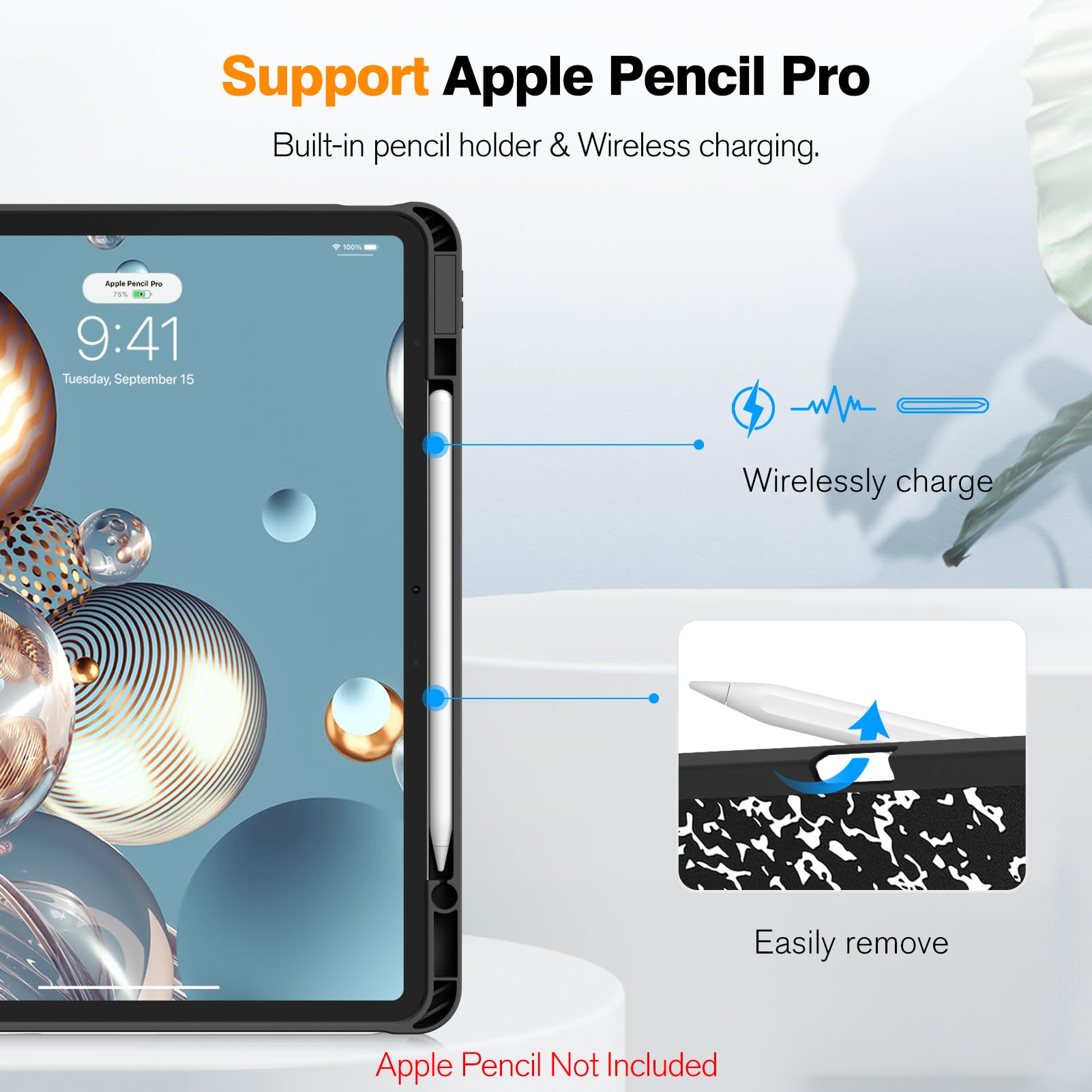 Foto 5 pulgar | Funda Fintie Slimshell Para Ipad Air De 13 Pulgadas (m3) 2025/ (m2) 2024 - Venta Internacional.