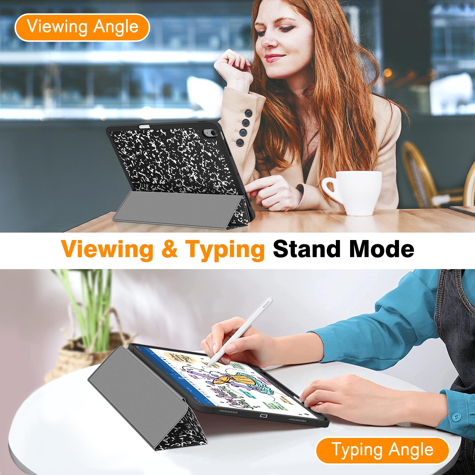 Foto 6 pulgar | Funda Fintie Slimshell Para Ipad Air De 13 Pulgadas (m3) 2025/ (m2) 2024 - Venta Internacional.