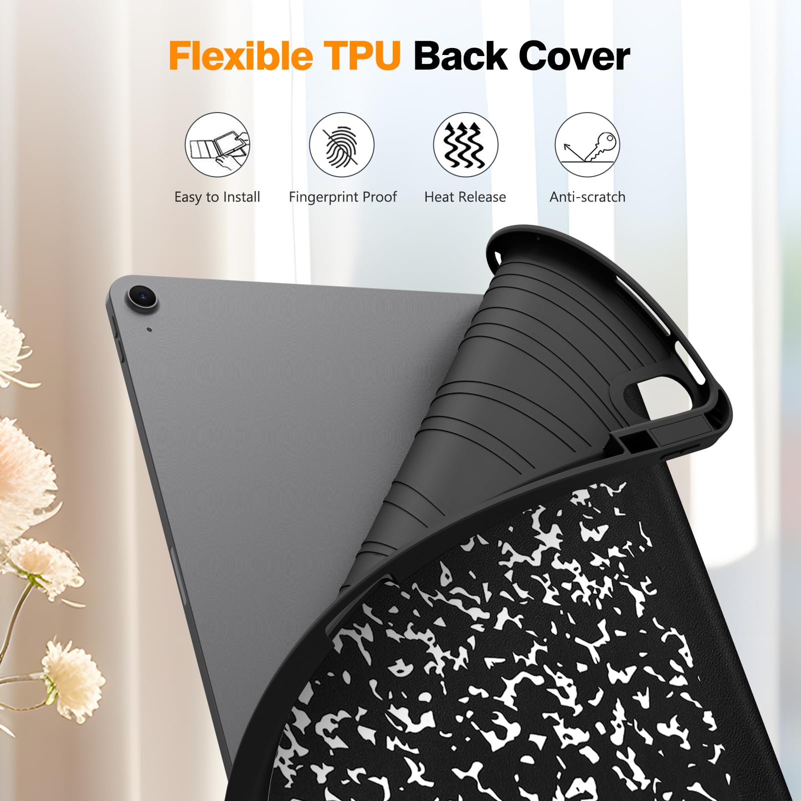 Foto 7 pulgar | Funda Fintie Slimshell Para Ipad Air De 13 Pulgadas (m3) 2025/ (m2) 2024 - Venta Internacional.
