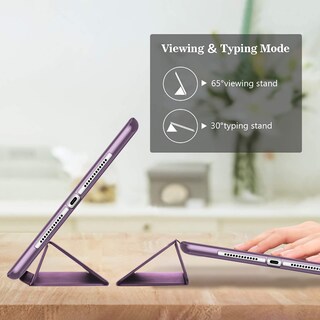 Foto 4 | Funda Procase A Prueba De Golpes Para Ipad 9.7 2017/2018, Air 1/2, Color Morado - Venta Internacional.
