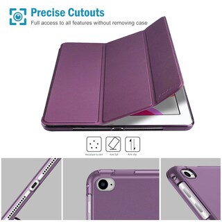 Foto 6 | Funda Procase A Prueba De Golpes Para Ipad 9.7 2017/2018, Air 1/2, Color Morado - Venta Internacional.
