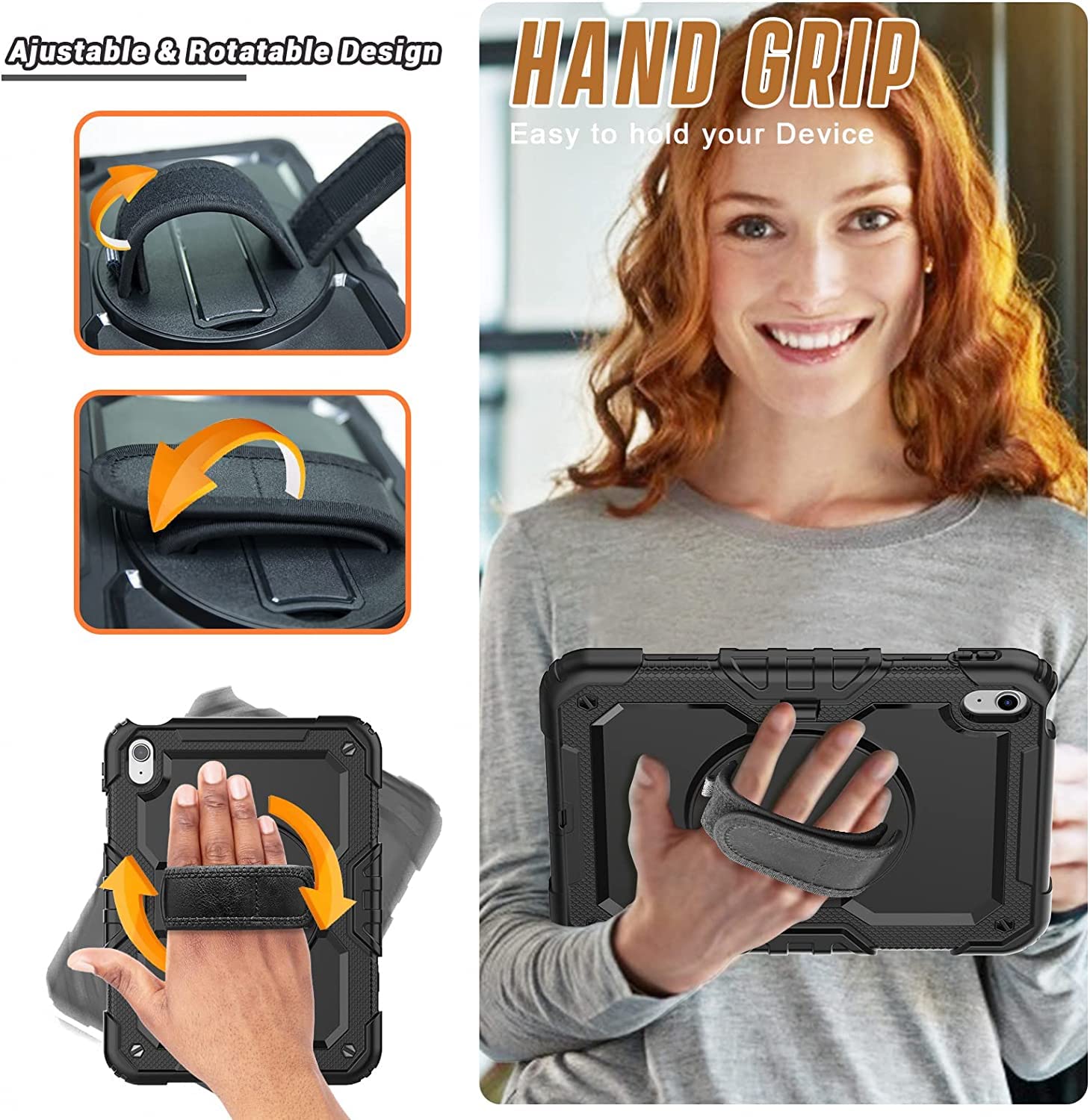 Foto 4 | Funda Herize Compatible Con Ipad 11/2025/10.ª Generación De 2022 - Venta Internacional.
