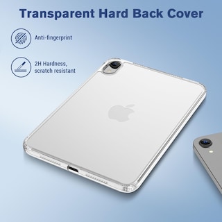 Foto 4 | Funda Procase Clear Para Ipad Mini 7th (a17 Pro) 2024/mini 6th 8.3 2021 - Venta Internacional.