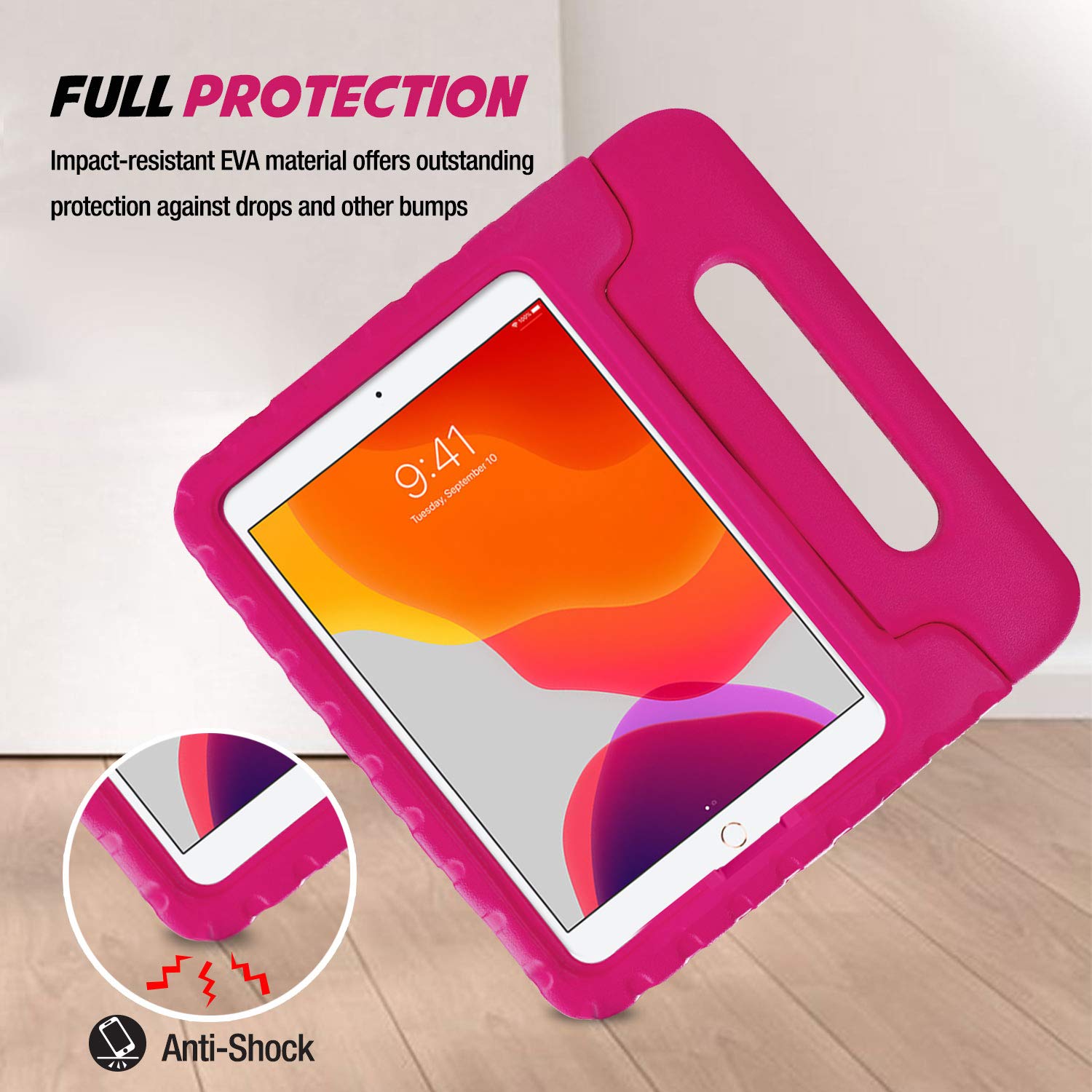 Foto 4 pulgar | Funda Para Ipad Procase Kids Para Ipad De 9ª, 8ª Y 7ª Generación, 10.2 Y 10.5, Rosa - Venta Internacional.