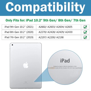 Foto 2 | Funda Procase Slim Para Ipad De 9.ª, 8.ª Y 7.ª Generación 10.2 - Venta Internacional.