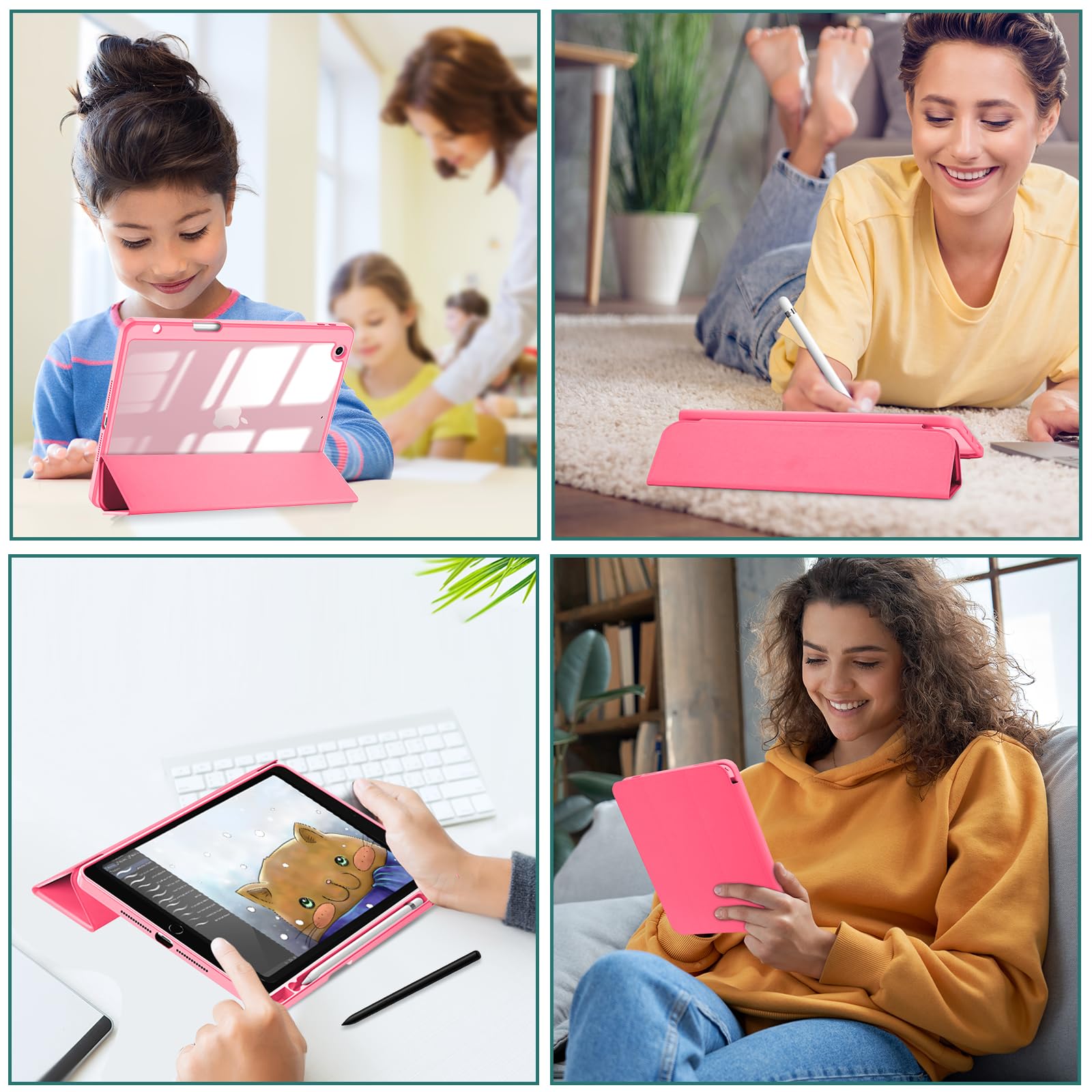 Foto 8 pulgar | Funda Procase Slim Para Ipad De 9.ª, 8.ª Y 7.ª Generación 10.2 - Venta Internacional.