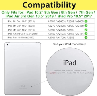 Foto 2 | Funda Para Ipad Procase Kids Para Ipad De 9ª, 8ª Y 7ª Generación, Air 10.5/pro 10.5 - Venta Internacional.