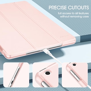 Foto 6 | Funda Procase Para Ipad De 9.ª, 8.ª Y 7.ª Generación 10.2, Color Rosa Claro - Venta Internacional.