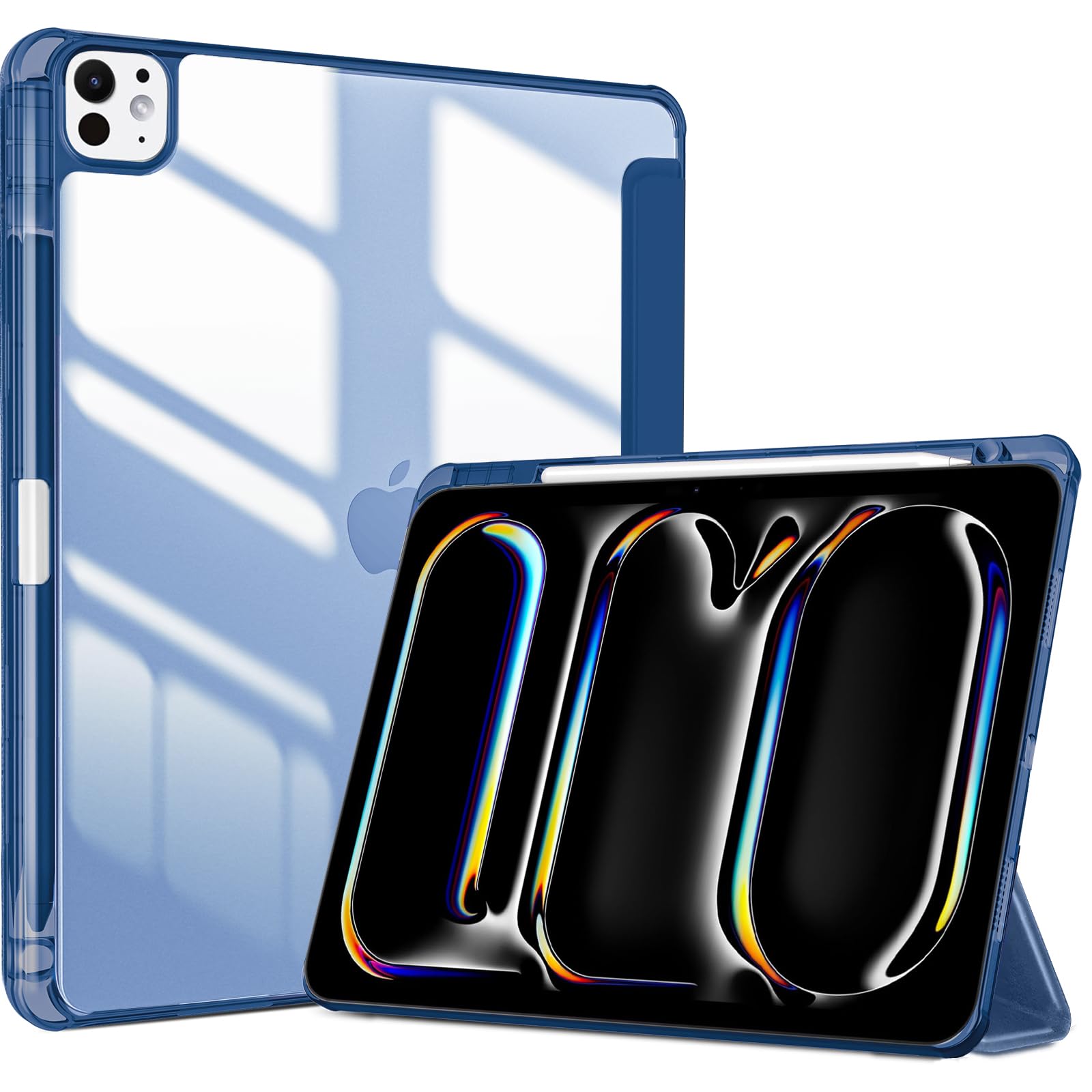 Foto 2 pulgar | Funda Para Tableta Procase Smart Para Ipad Pro 11 2024 5ª Generación, Azul Marino - Venta Internacional.