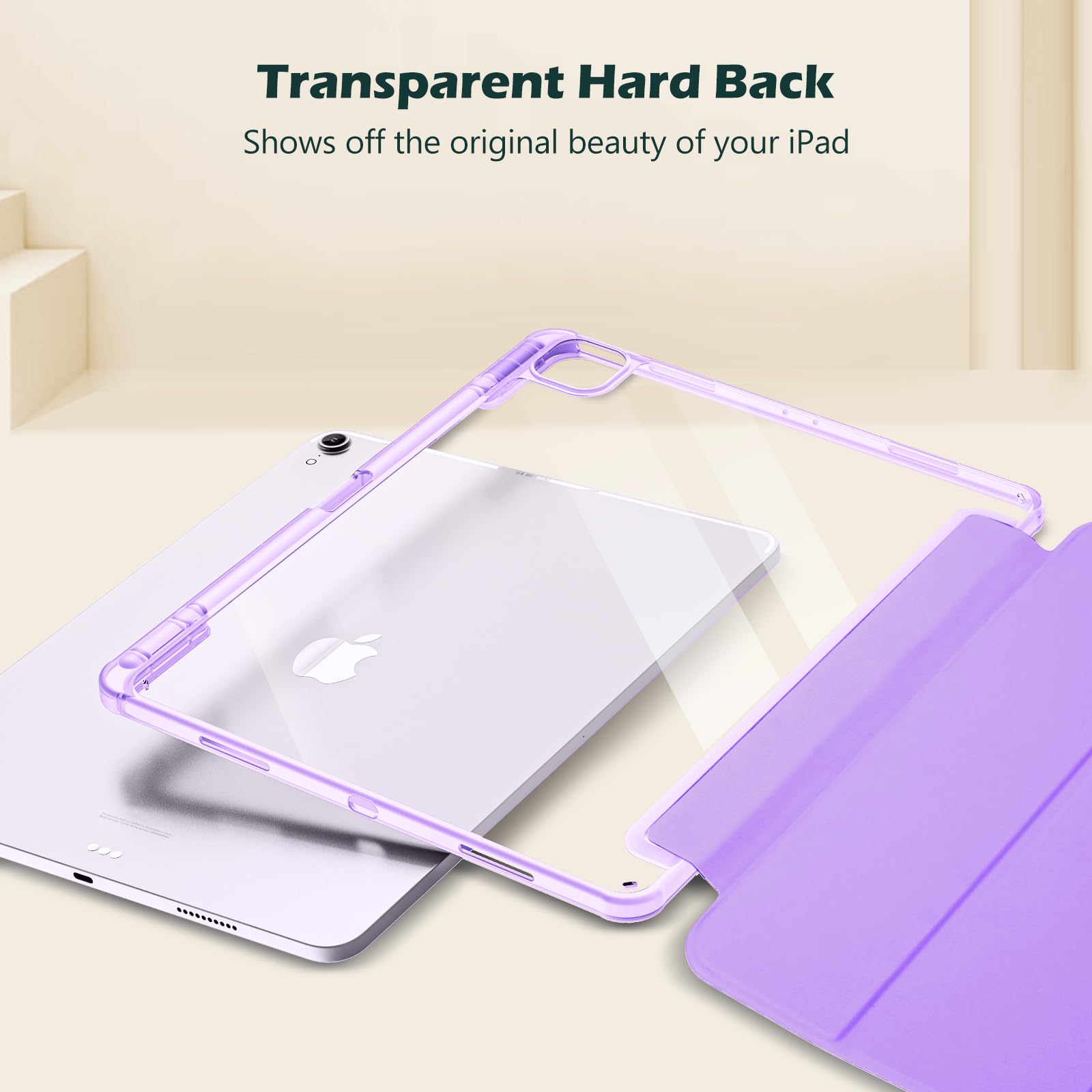 Foto 4 pulgar | Funda Procase Para Ipad Air De 13 Pulgadas 2025 M3/2024 M2, Color Morado - Venta Internacional.