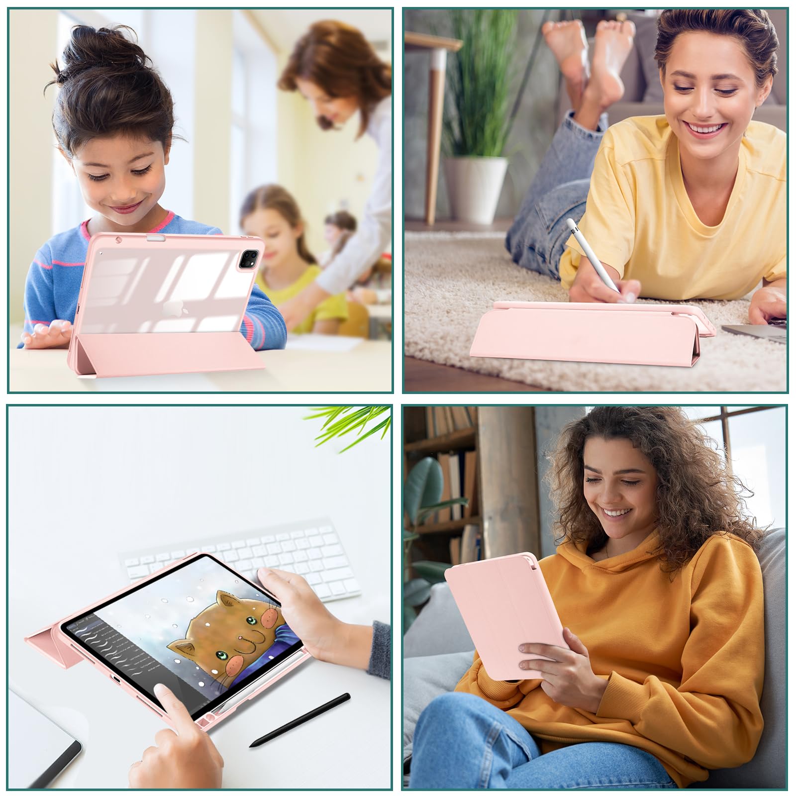 Foto 8 pulgar | Funda Procase Smart Para Ipad Pro 12.9 De 6.ª, 5.ª, 4.ª Y 3.ª Generación - Venta Internacional.