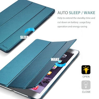 Foto 6 | Funda Procase Smart Para Ipad Air 2 2014 Con Soporte, Color Verde Azulado - Venta Internacional.
