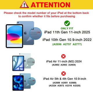Foto 2 | Funda Procase Para Ipad 11.ª Generación De 11 Pulgadas, 2025/10.ª Generación De 10.9 Pulgadas - Venta Internacional.