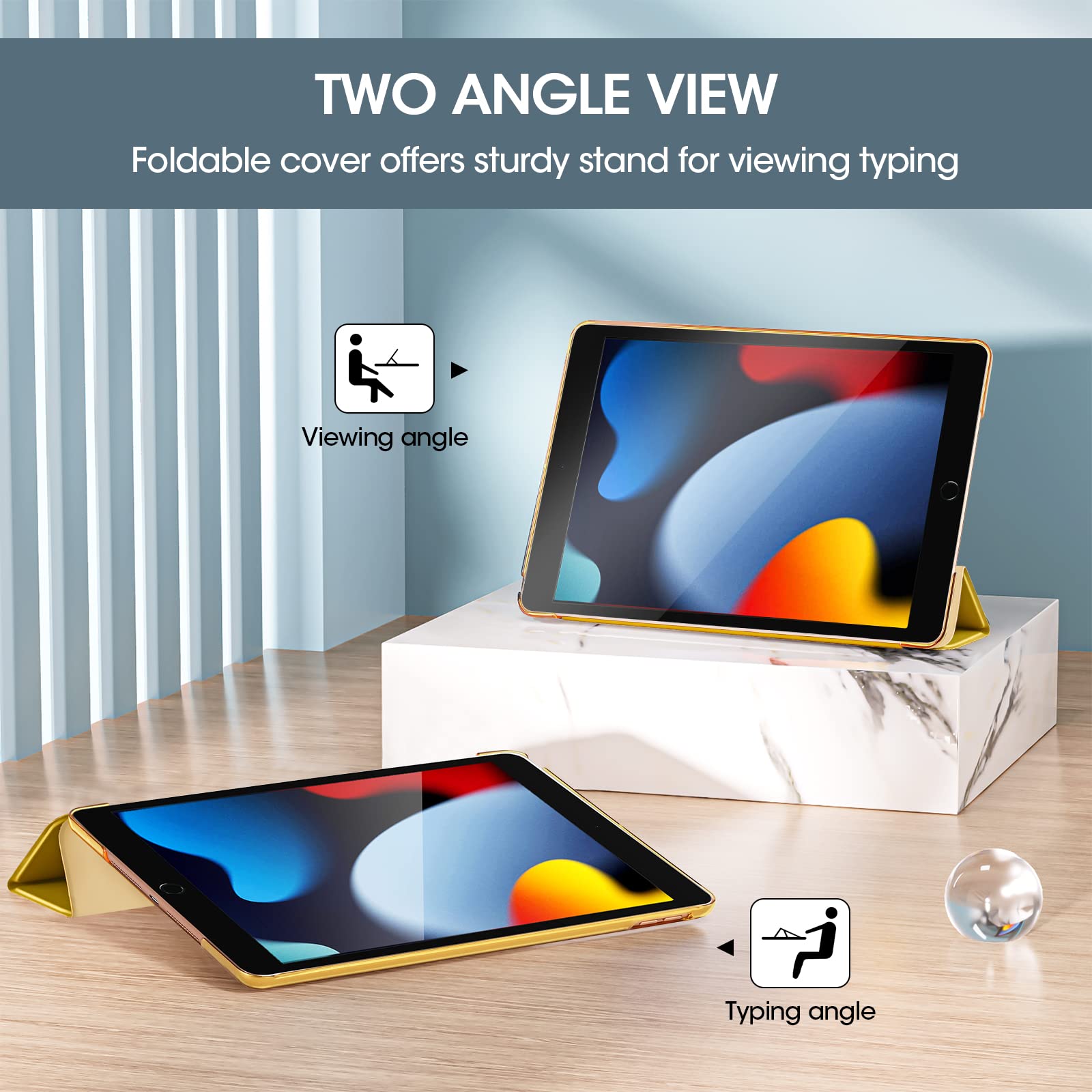 Foto 5 | Funda Procase Para Ipad De 9ª, 8ª Y 7ª Generación 10.2 - Antiquemoss - Venta Internacional.