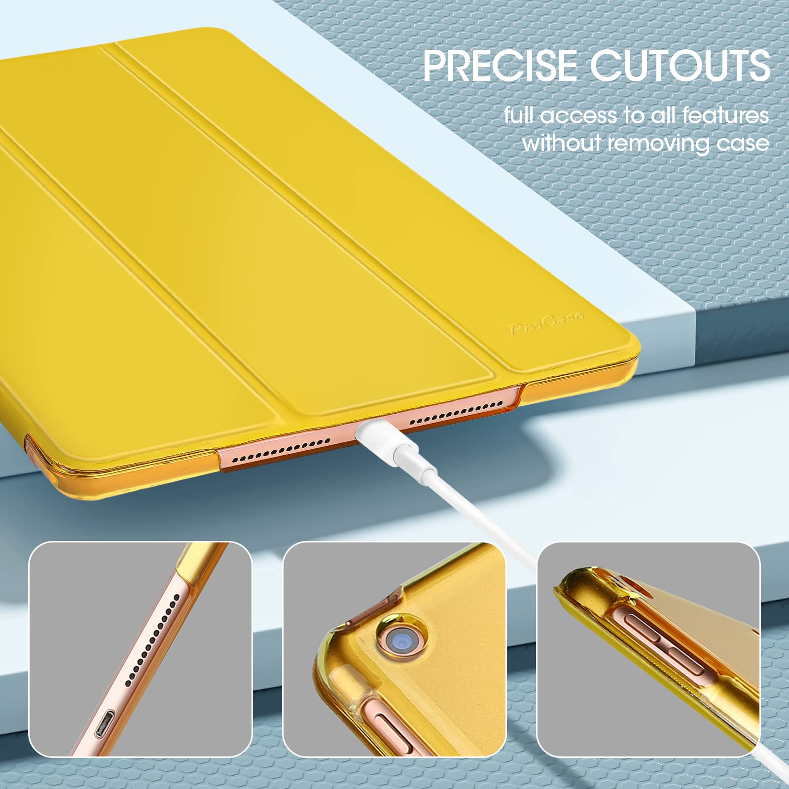 Foto 7 pulgar | Funda Procase Para Ipad De 9ª, 8ª Y 7ª Generación 10.2 - Antiquemoss - Venta Internacional.