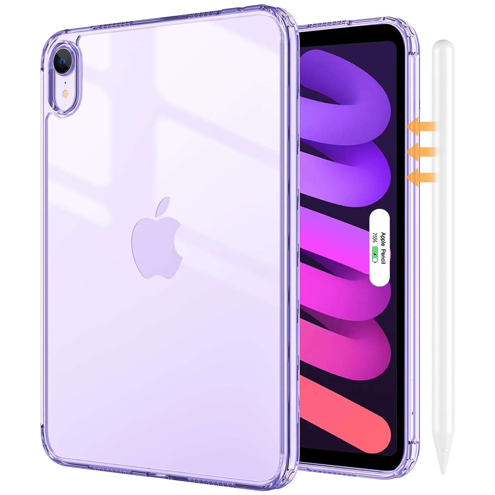 Foto 1 | Funda Procase Clear Para Ipad Mini 7.ª Y 6.ª Generación De 8,3 Pulgadas - Venta Internacional.
