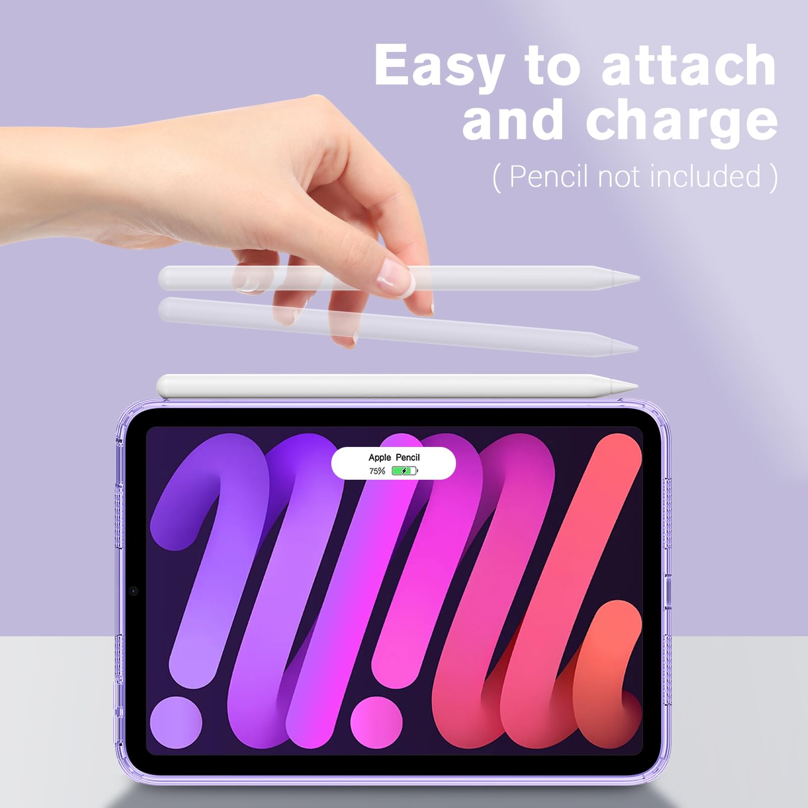 Foto 5 | Funda Procase Clear Para Ipad Mini 7.ª Y 6.ª Generación De 8,3 Pulgadas - Venta Internacional.