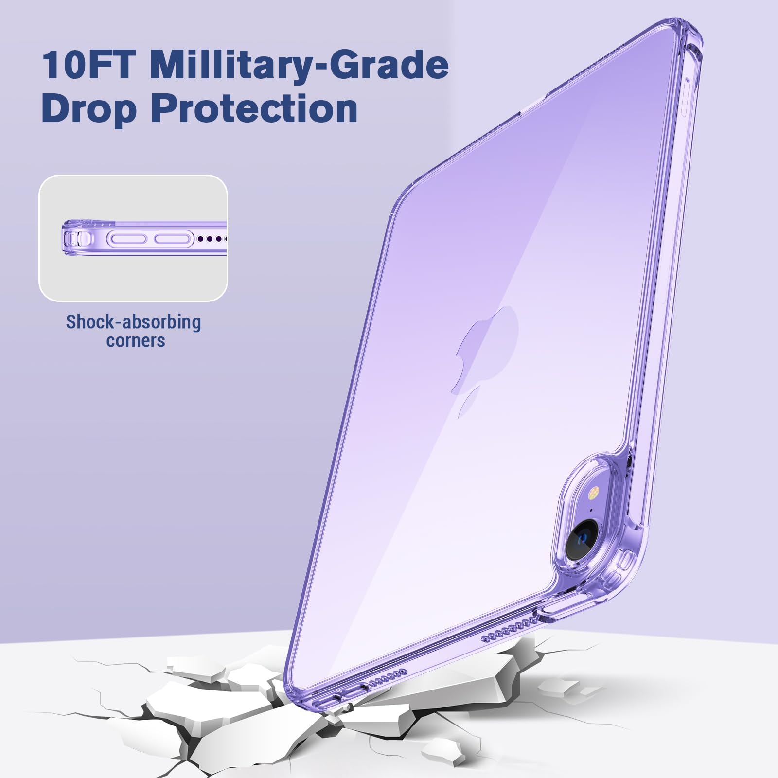 Foto 7 | Funda Procase Clear Para Ipad Mini 7.ª Y 6.ª Generación De 8,3 Pulgadas - Venta Internacional.