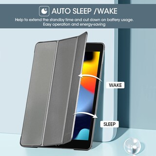 Foto 3 | Funda Procase Para Ipad De 9ª, 8ª Y 7ª Generación De 10,2 Pulgadas, Color Metálico - Venta Internacional.