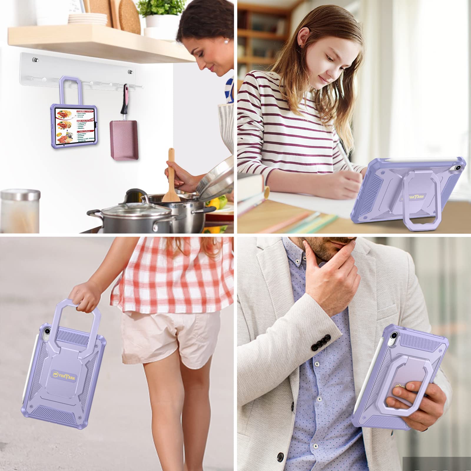 Foto 8 pulgar | Funda Fintie Para Ipad Mini 7 (a17 Pro) 2024/ Ipad Mini 6 De 8,3 Pulgadas - Venta Internacional.