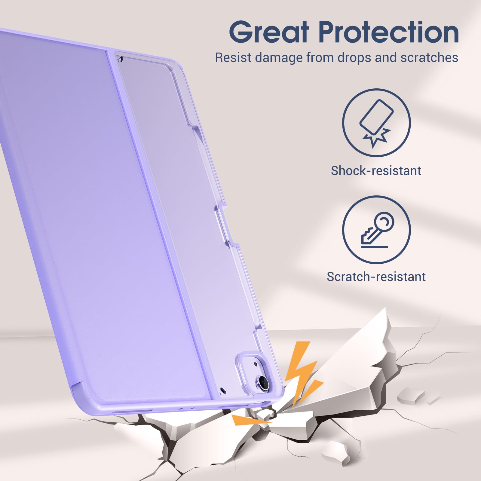 Foto 7 pulgar | Funda Procase Para Ipad Air De 13 Pulgadas (2025/2024) Y Ipad Pro De 12,9 Pulgadas - Venta Internacional.