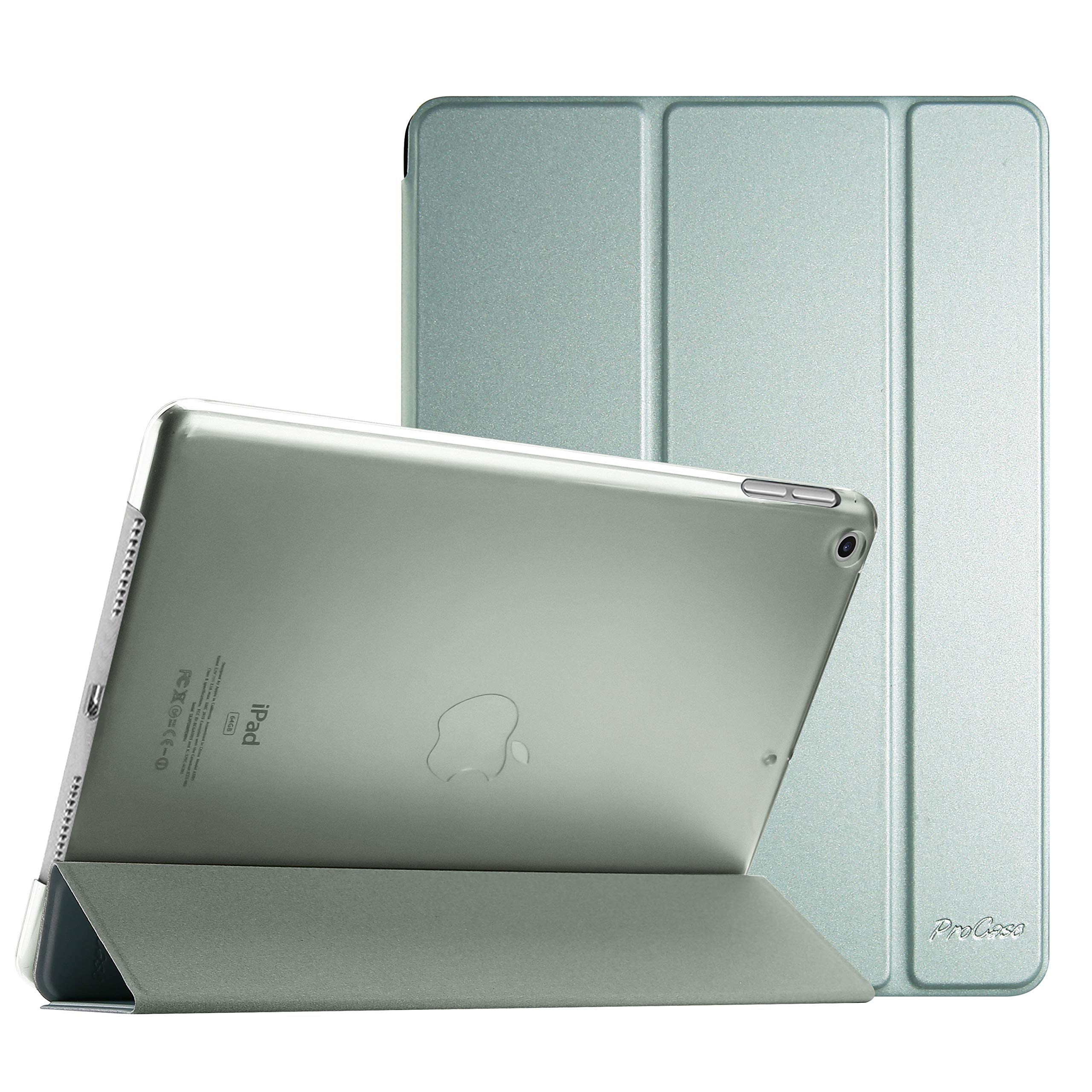 Foto 1 | Funda Procase Para Ipad De 9.ª, 8.ª Y 7.ª Generación 10.2, Color Gris Claro - Venta Internacional.