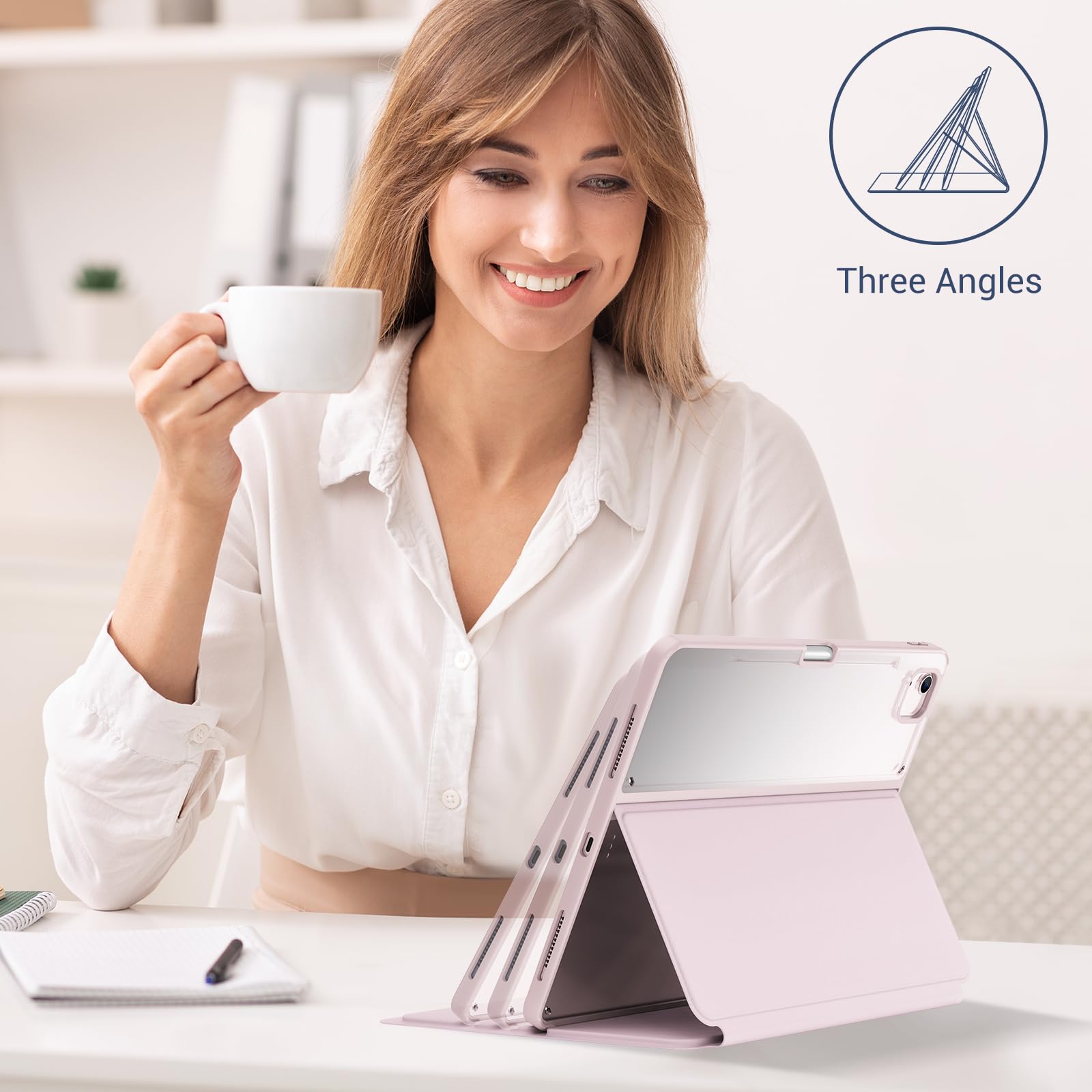 Foto 8 pulgar | Funda Procase Para Ipad Air De 13 Pulgadas (2025/2024) Y Ipad Pro De 12,9 Pulgadas (6, 5, 4 Y 3) - Venta Internacional.