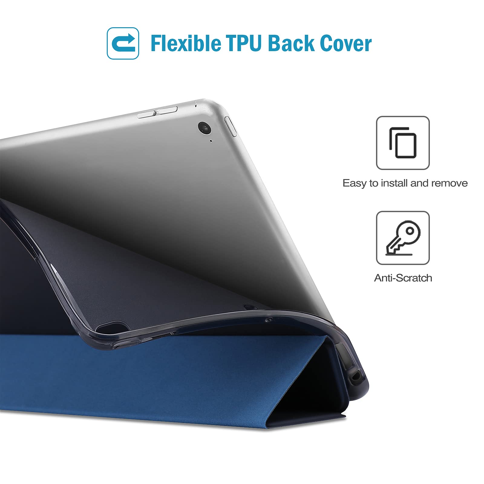Foto 3 | Funda Procase Smart Para Ipad 9.7, 6.ª Generación, Ipad Air 2 Air 1 - Venta Internacional.